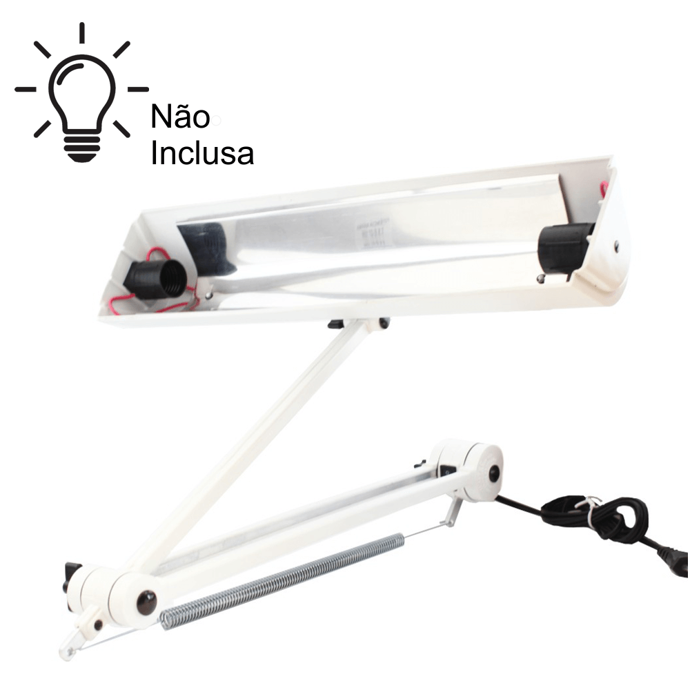 Luminária Para Mesa de Desenho ILUTEC 271 Branca
